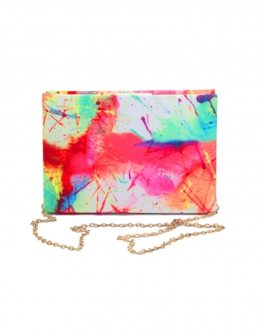 Painted Box Clutch