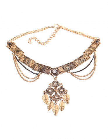 Draped Statement Necklace