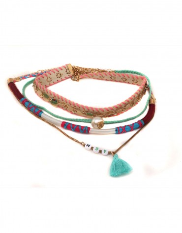 Layered Tassel Necklace