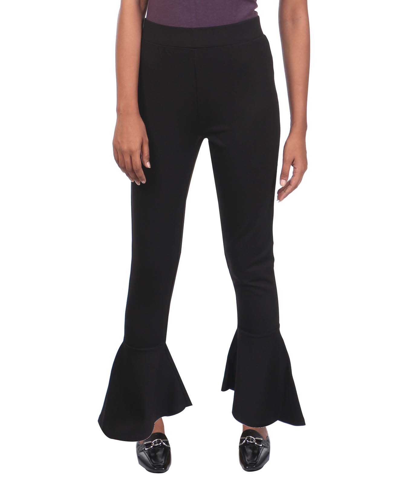Long Pants with Bell Hems