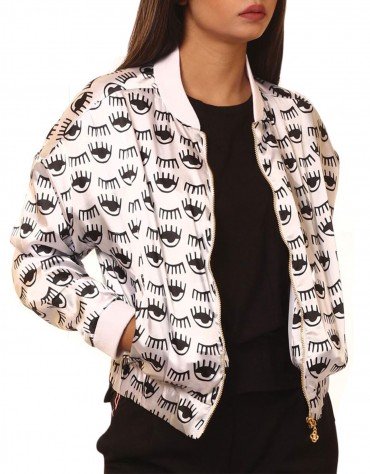 Quirky Print Bomber